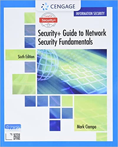 CompTIA Security+ Guide to Network Security Fundamentals (6th Edition) - Orginal Pdf